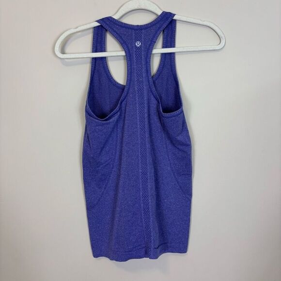 Lululemon Purple Swiftly Tech Racerback Tank Top Size 6 - Picture 2 of 6